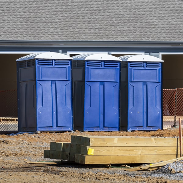 how do you ensure the portable restrooms are secure and safe from vandalism during an event in Hermosa